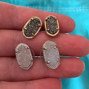 **two pairs** Kendra Scott “Ellie” studs *#!!TWO PAIRS*#!!